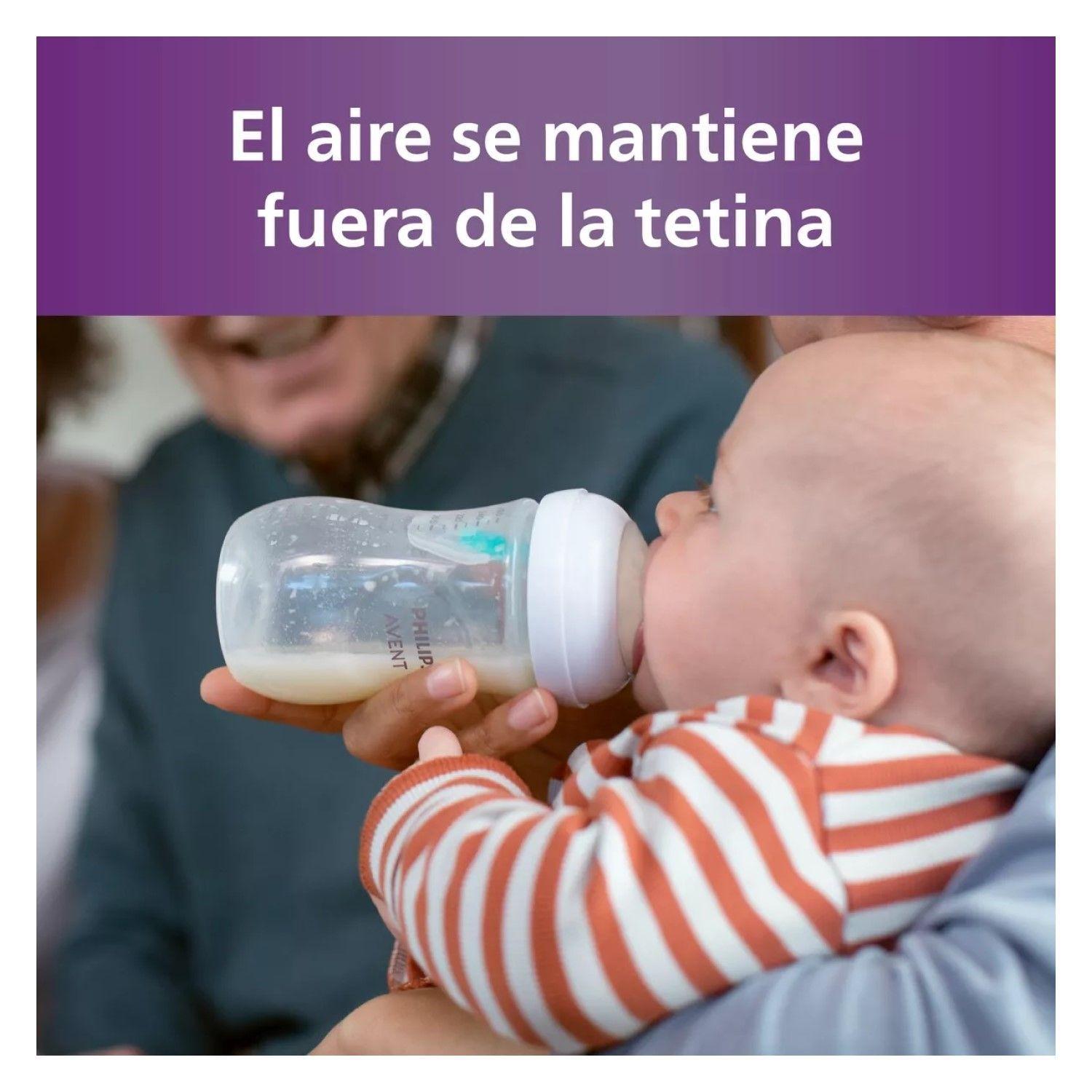 Mamadera Con Abertura Airfree Avent Scy673/01 1M+ 260 Ml-3
