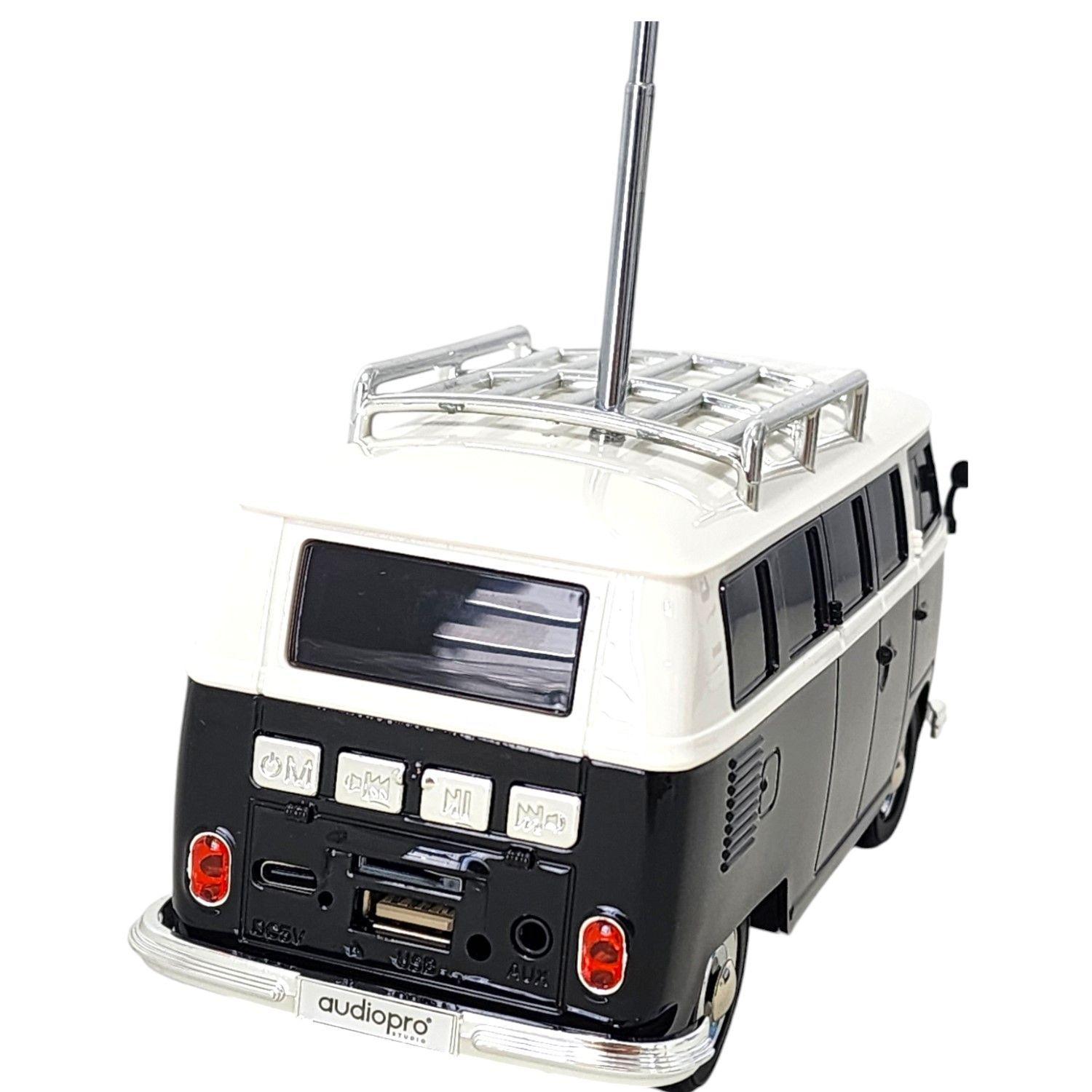 Parlante Diseño Mini Bus WC BT Audiopro AP02106BK-3