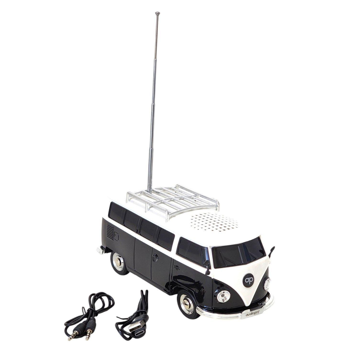 Parlante Diseño Mini Bus WC BT Audiopro AP02106BK-5