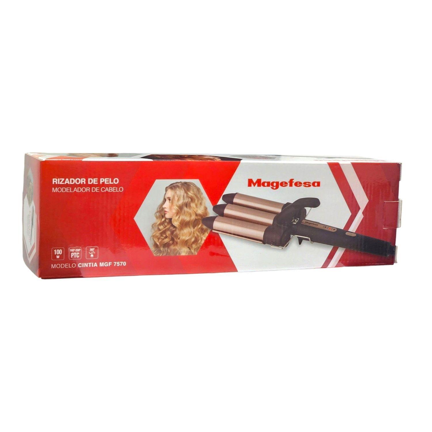 Rizador Cerámico 100W 3 Niveles Cintia MGF7570 Magefesa-4