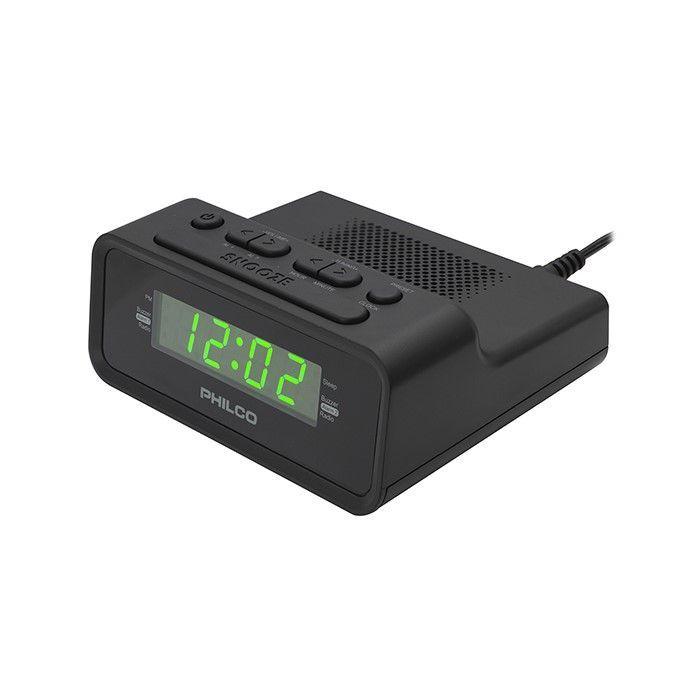 Radio Reloj Despertador Digital Philco 1006GR-2