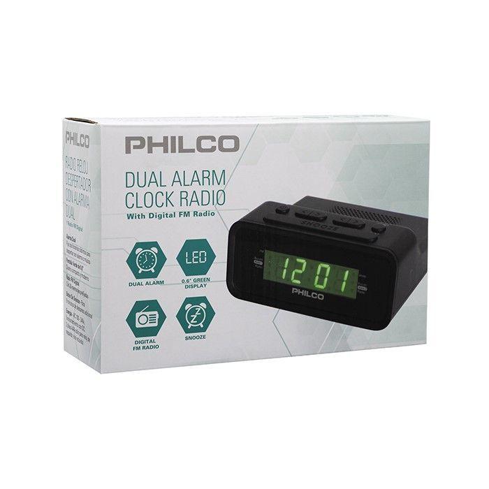 Radio Reloj Despertador Digital Philco 1006GR-1