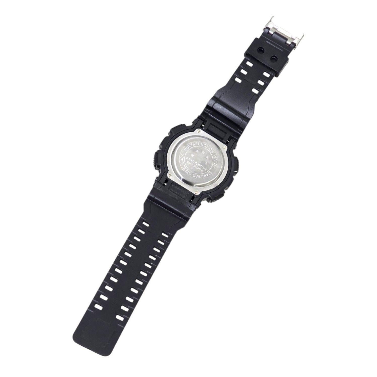 Reloj Deportivo Digital Negro Basic Alarma Cronometro-4