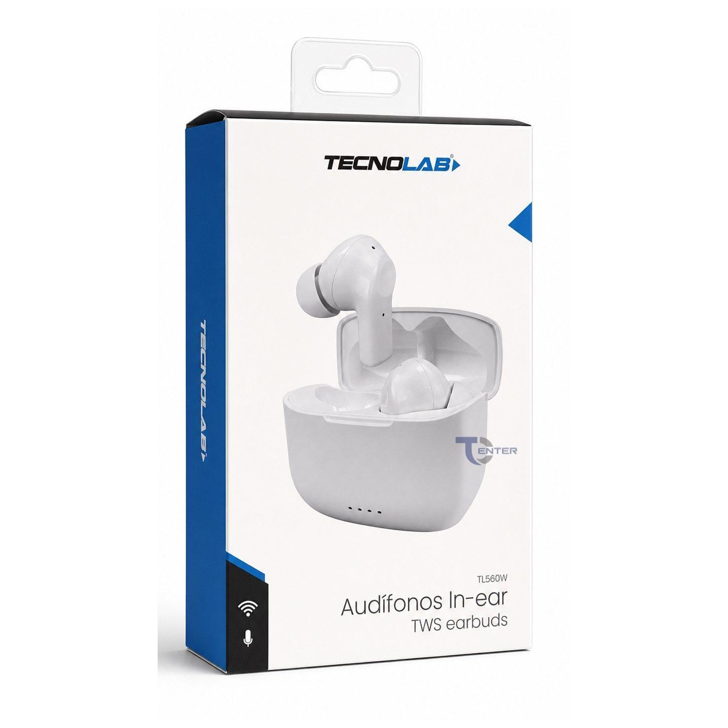 Audífonos Inalámbricos Bt In-Ear Tecnolab TL566W Blancos-2