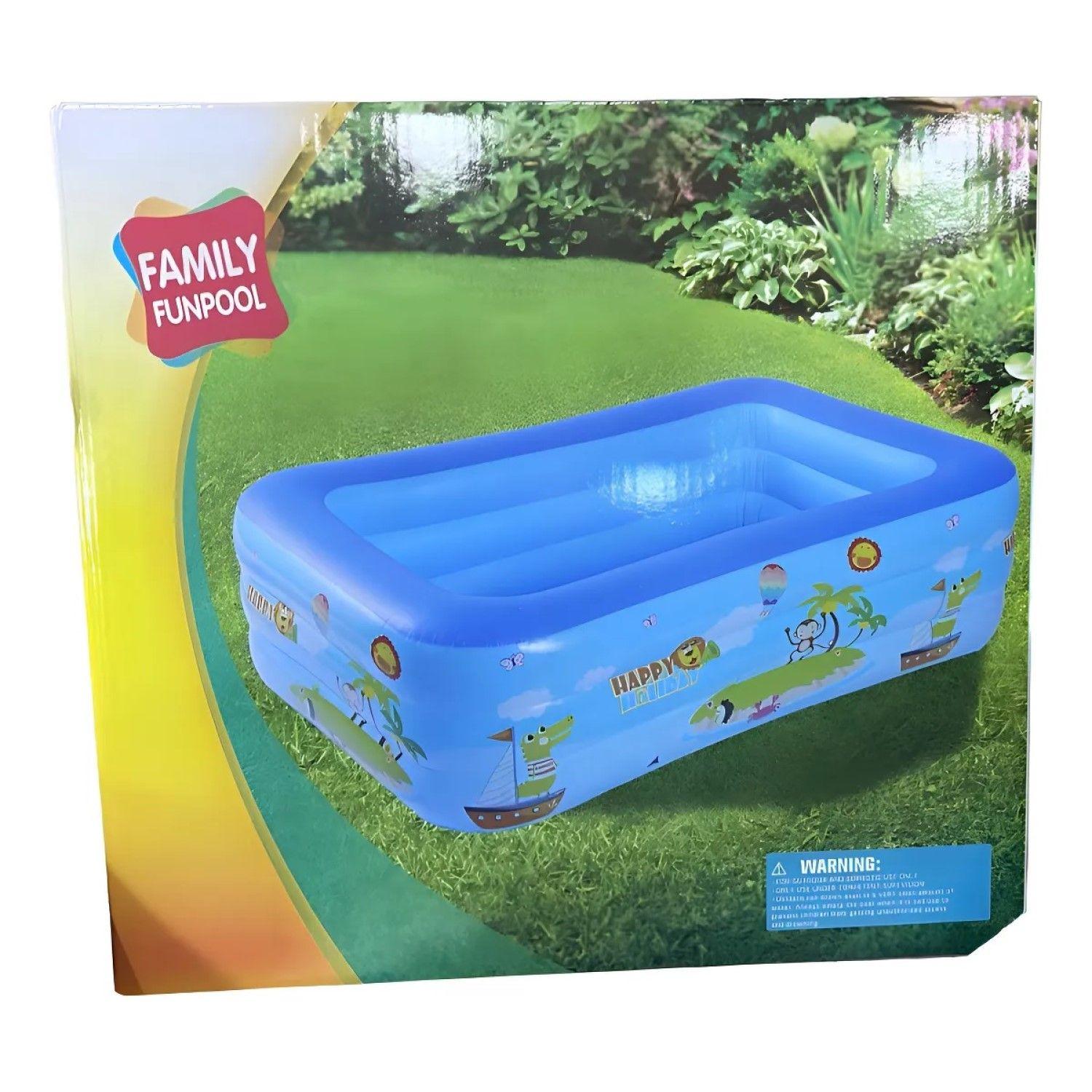 Piscina Inflable 115cm con 3 Anillos Diseños DBG1727 Dblue-4