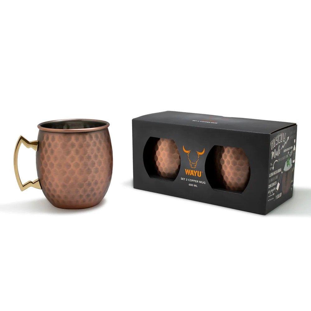 Set de 2 Tazones Mugs Copper Wayu-3