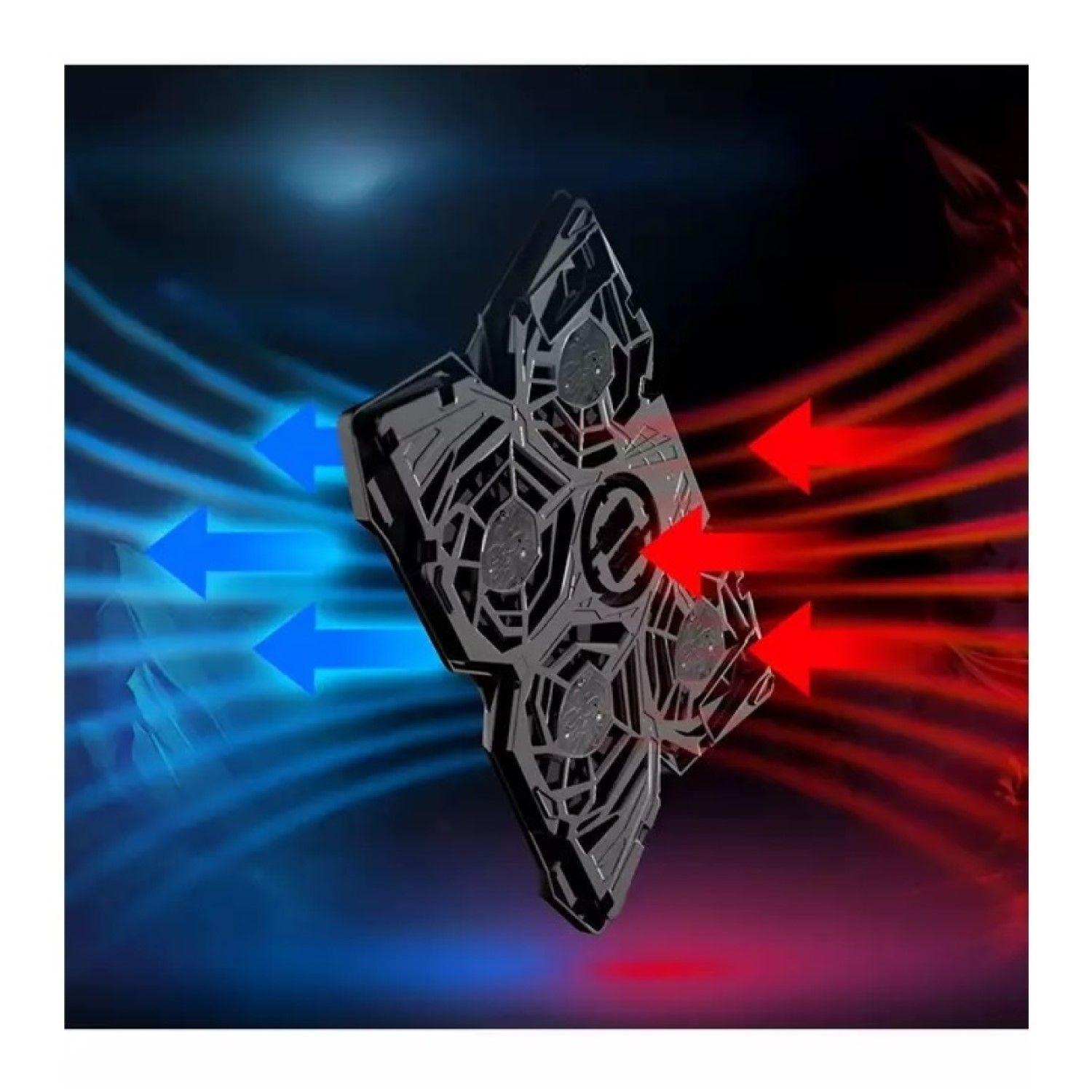 Base Enfriadora RX0026 Notebook 4 Ventiladores Reptilex-3