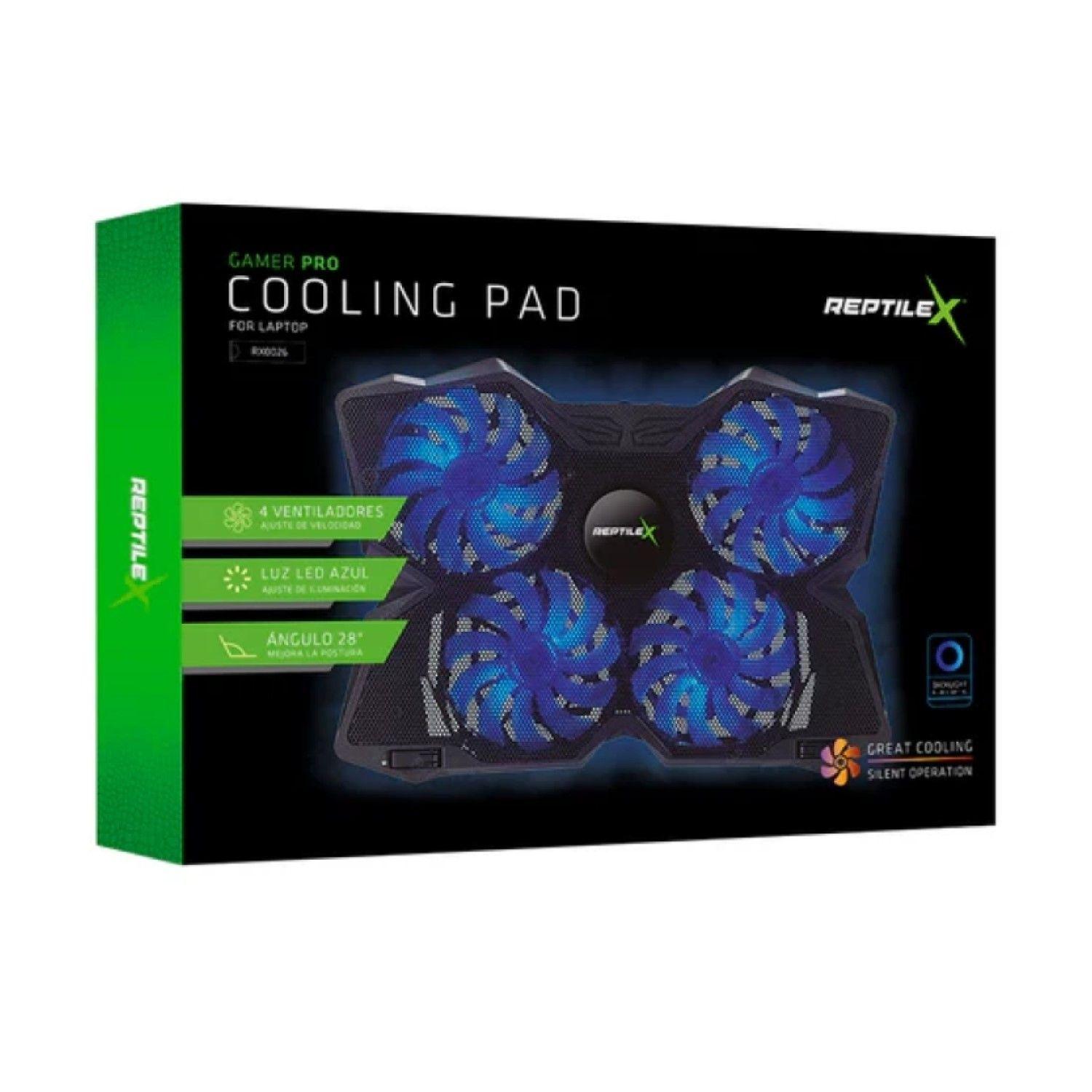 Base Enfriadora RX0026 Notebook 4 Ventiladores Reptilex-5