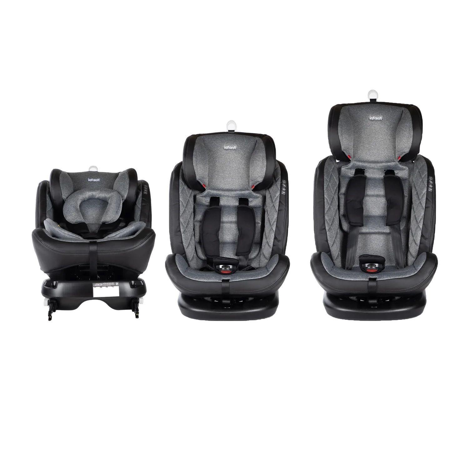 Silla  Auto Convertible I-Giro 360 Infanti Light Grey-2