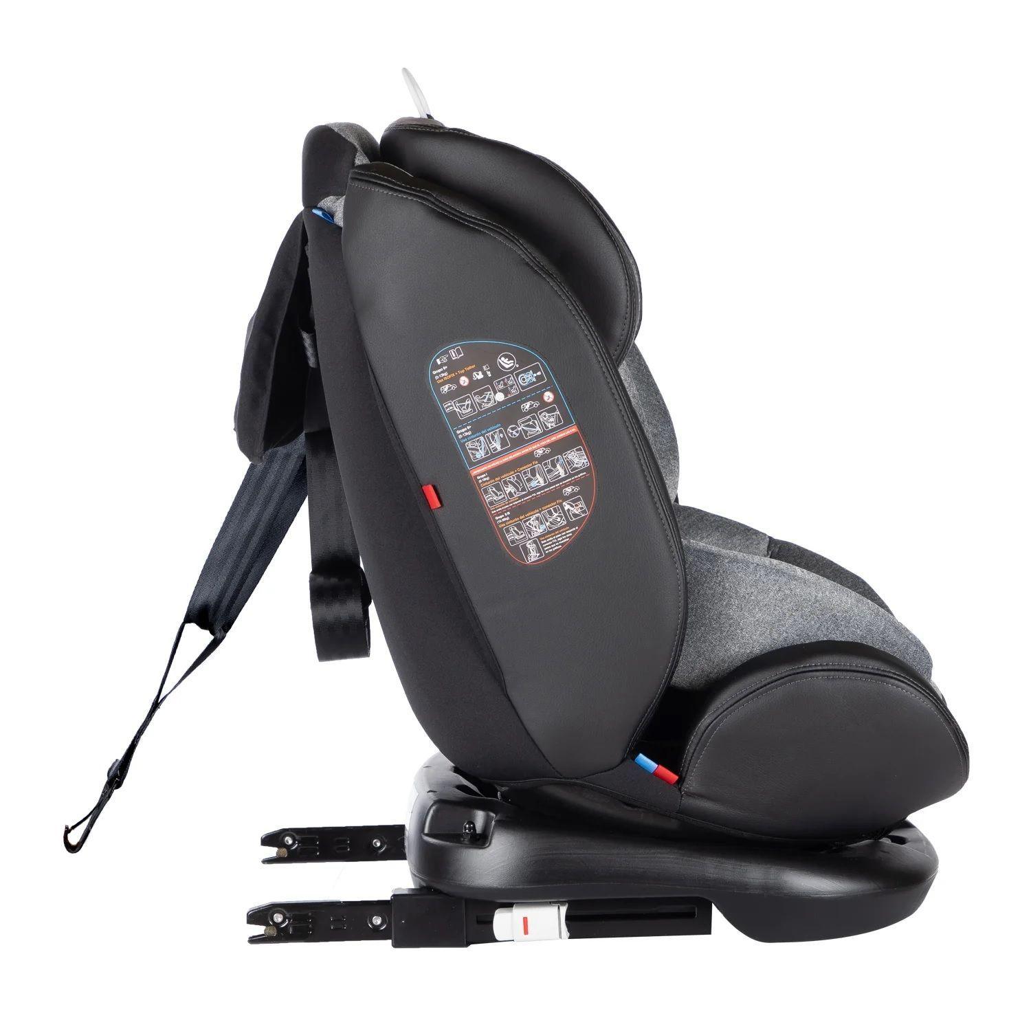 Silla  Auto Convertible I-Giro 360 Infanti Light Grey-4