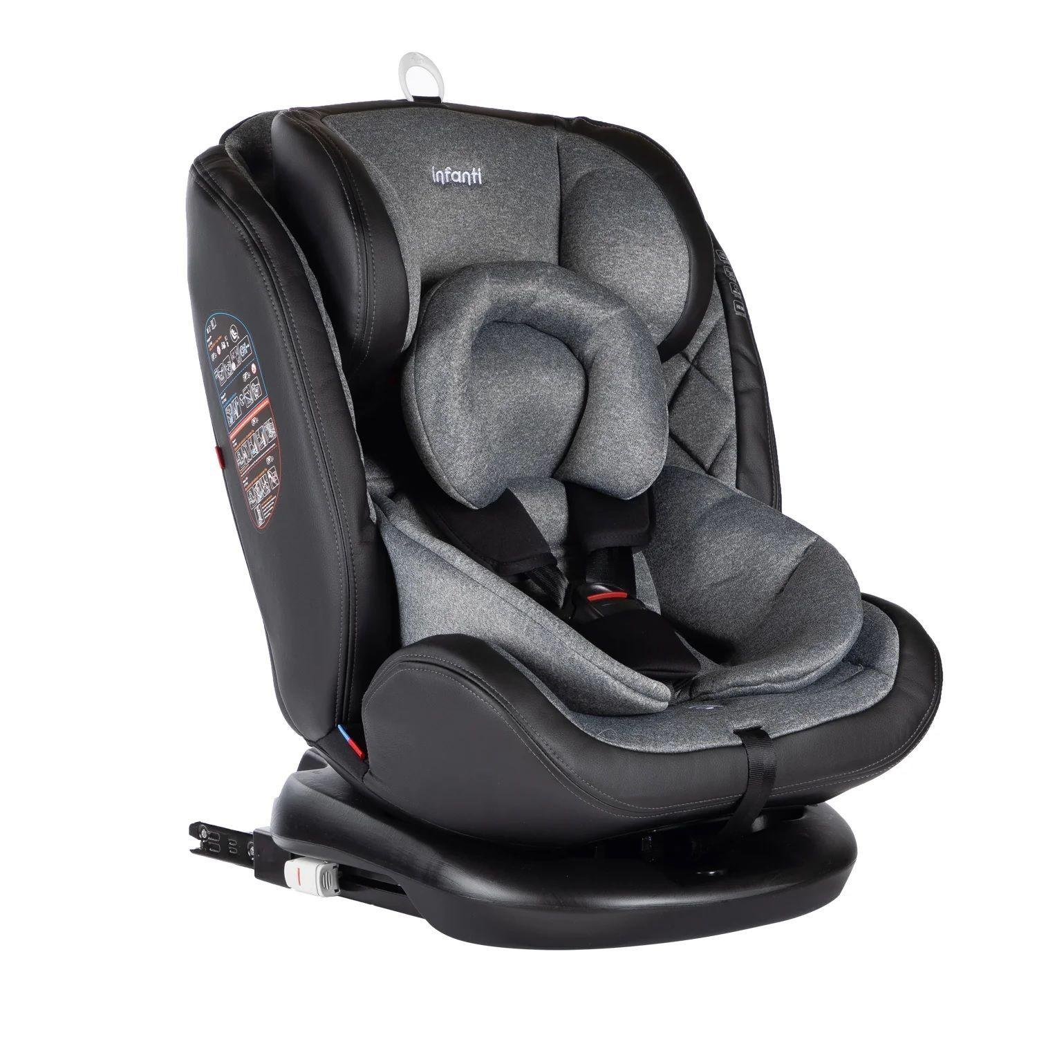 Silla  Auto Convertible I-Giro 360 Infanti Light Grey-7