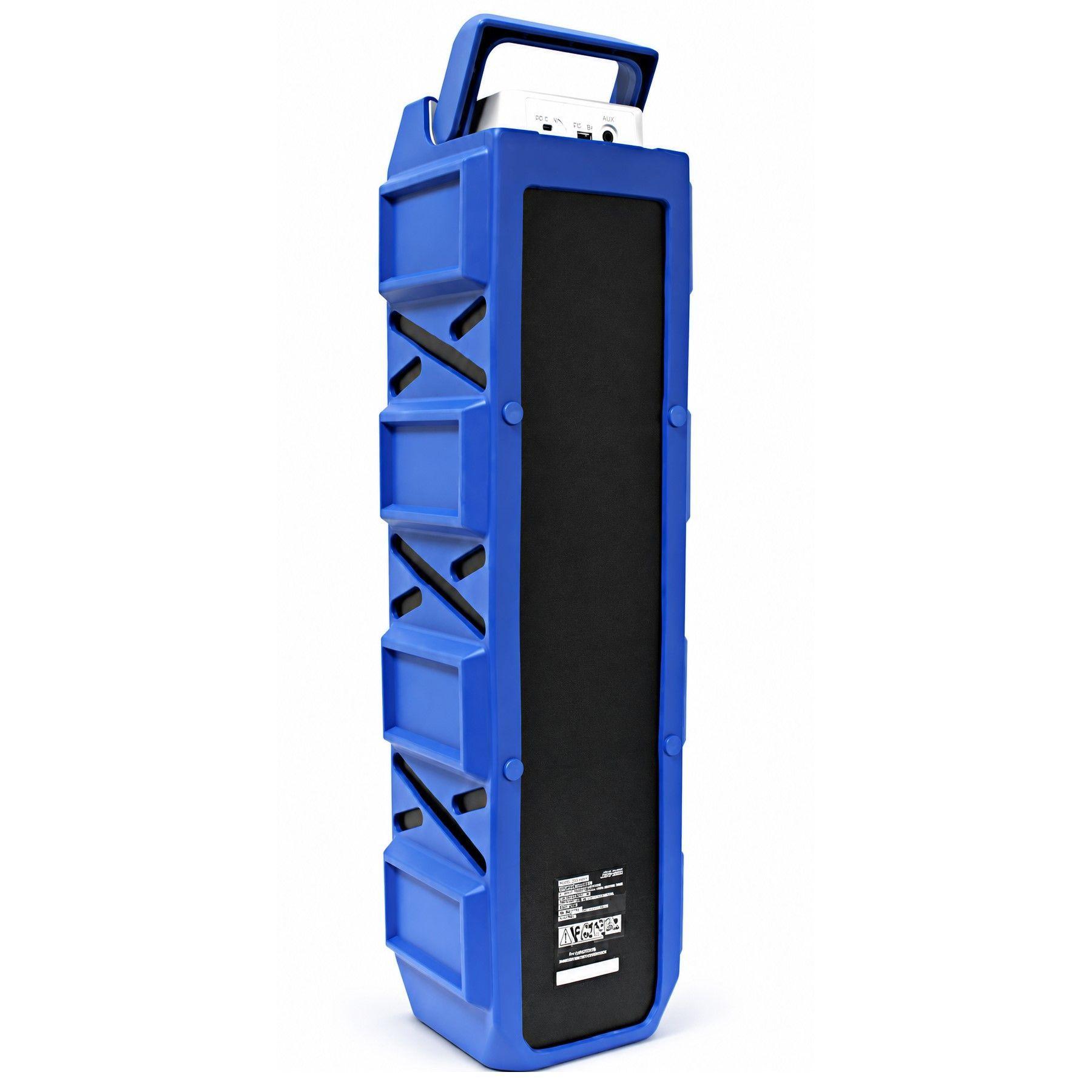 Parlante Port til Bluetooth Magnavox MR4207 Sound Blaster Azul-3