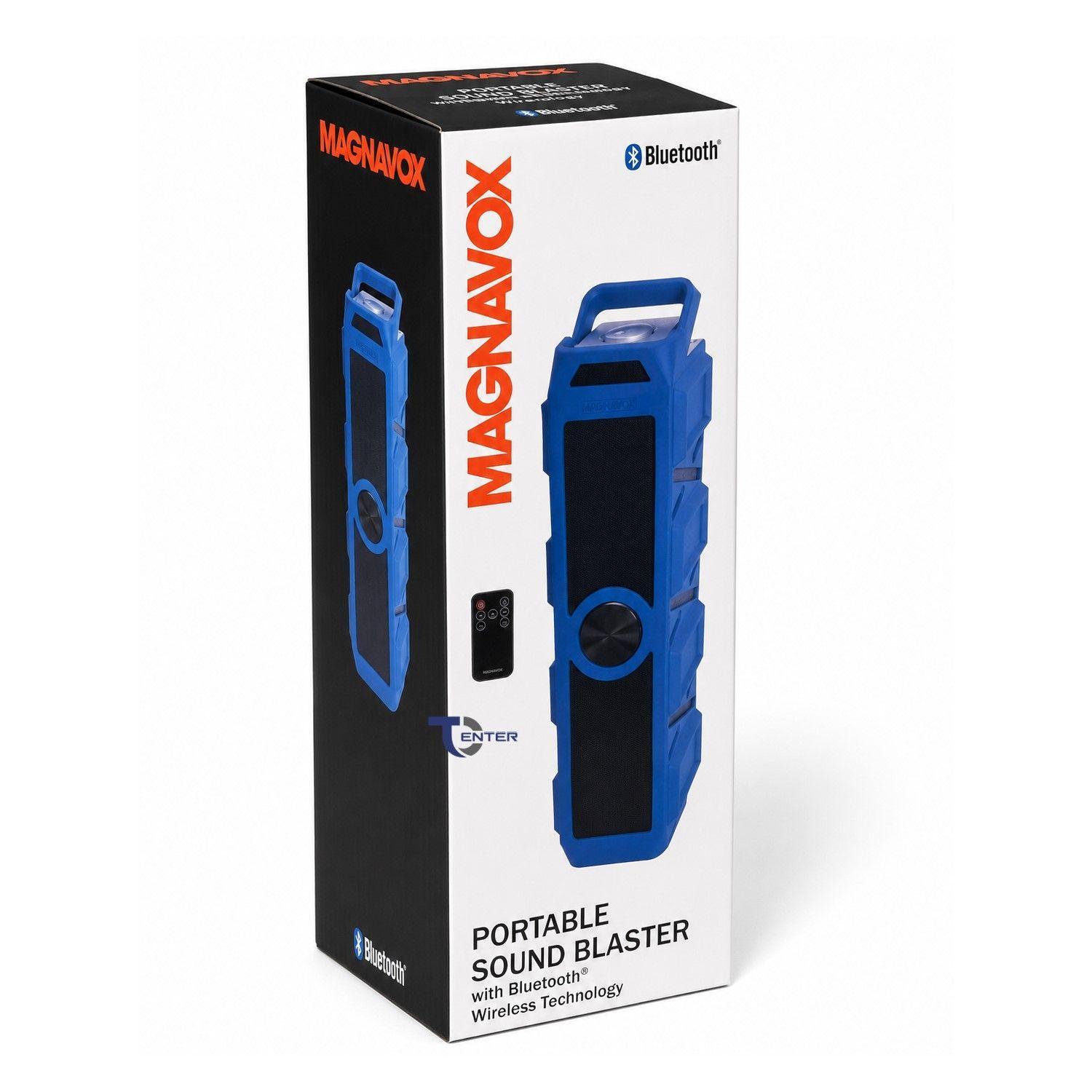 Parlante Port til Bluetooth Magnavox MR4207 Sound Blaster Azul-4