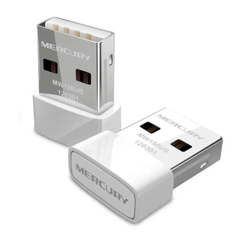 Adaptador Usb Wifi Nano 150mbps Mercusys MW150US-2