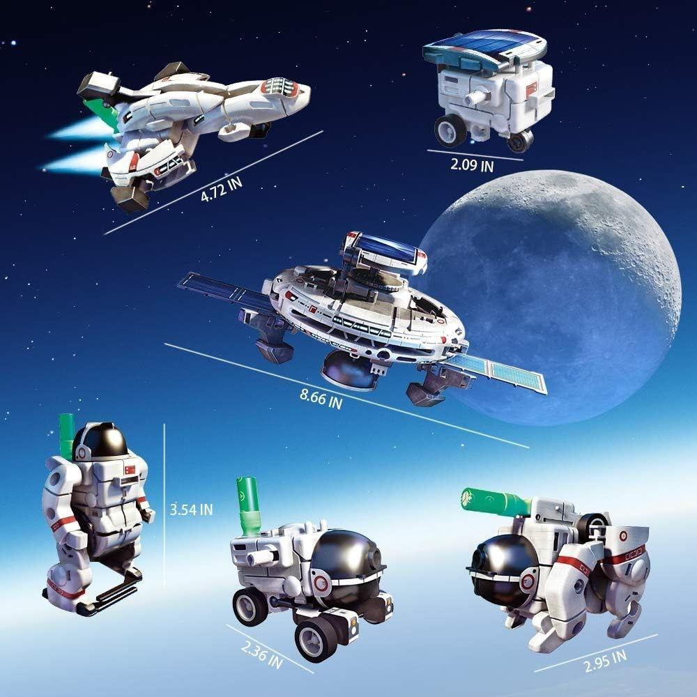 Juguete Científico Solar Flota Espacial 6 en 1-2