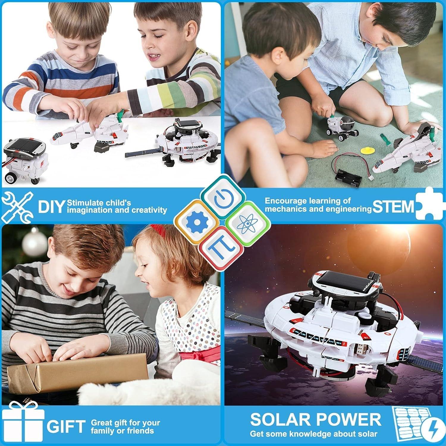 Juguete Científico Solar Flota Espacial 6 en 1-1