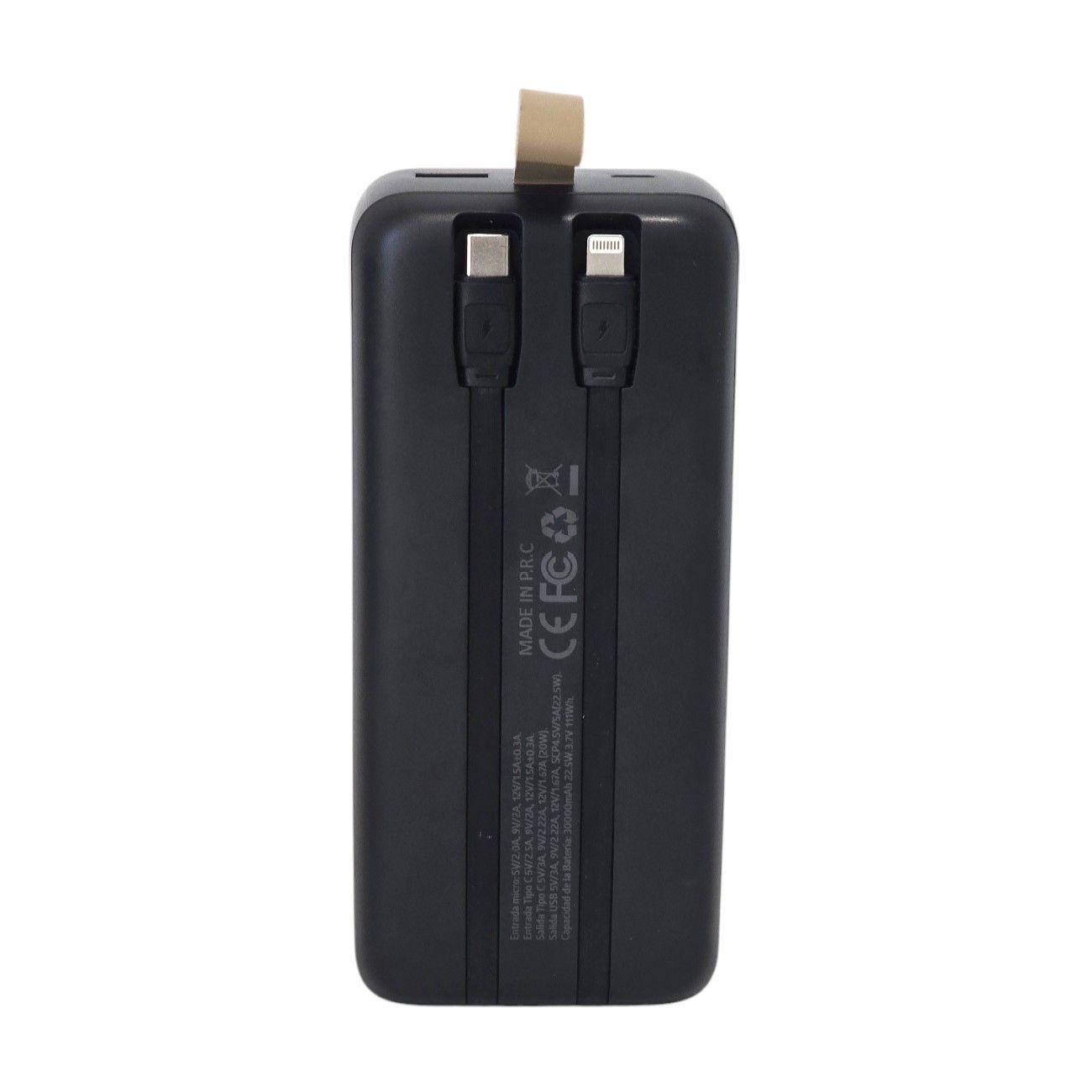 Batería Portátil Powerbank 30.000 Tecnolab TL575-2