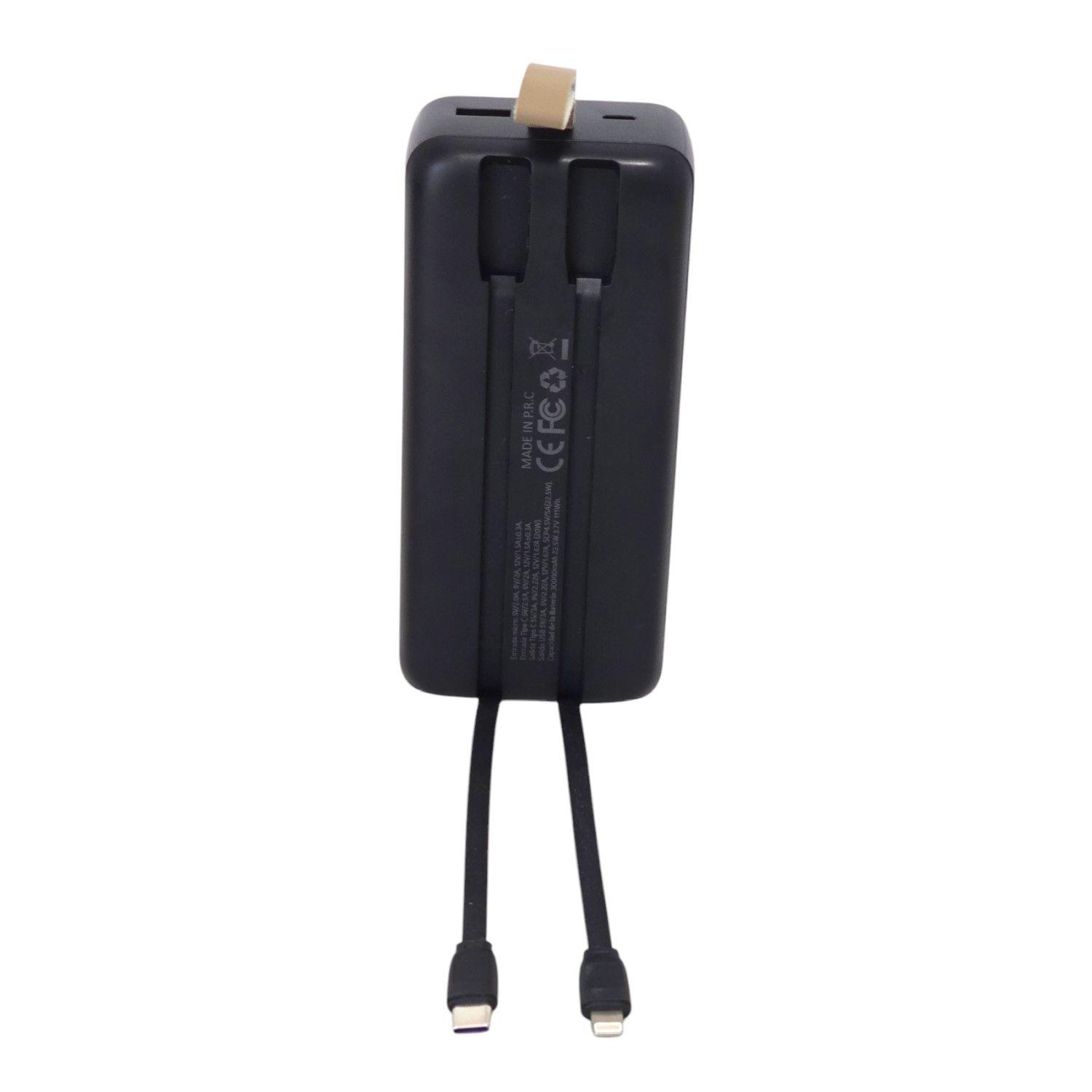 Batería Portátil Powerbank 30.000 Tecnolab TL575-5