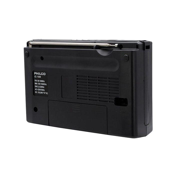Radio Portatil Philco IC-18R Multibandas Usb-3