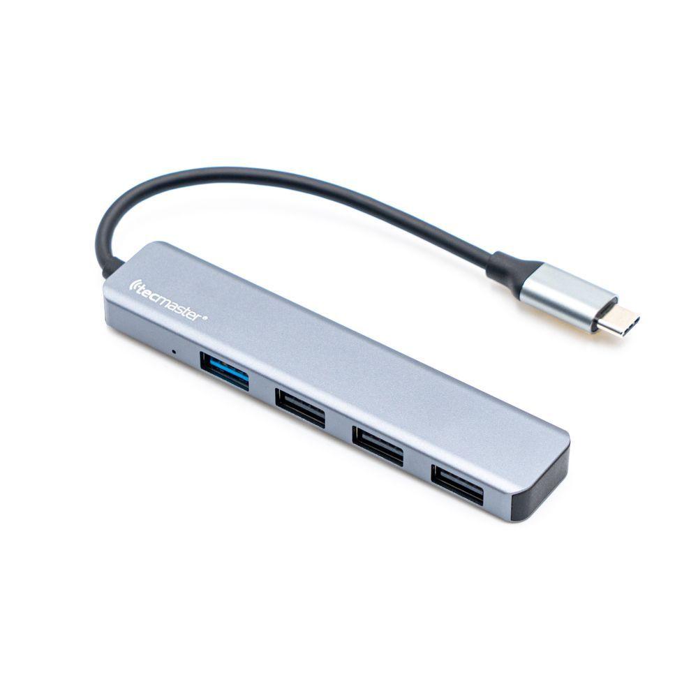 Hub Usb 3.0 Tipo C Tecmaster 4 Puertos-1