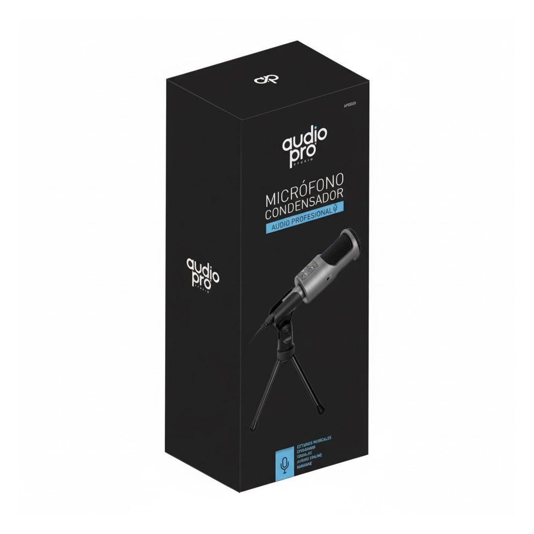 Micrófono Condensador USB Audiopro AP02030-2