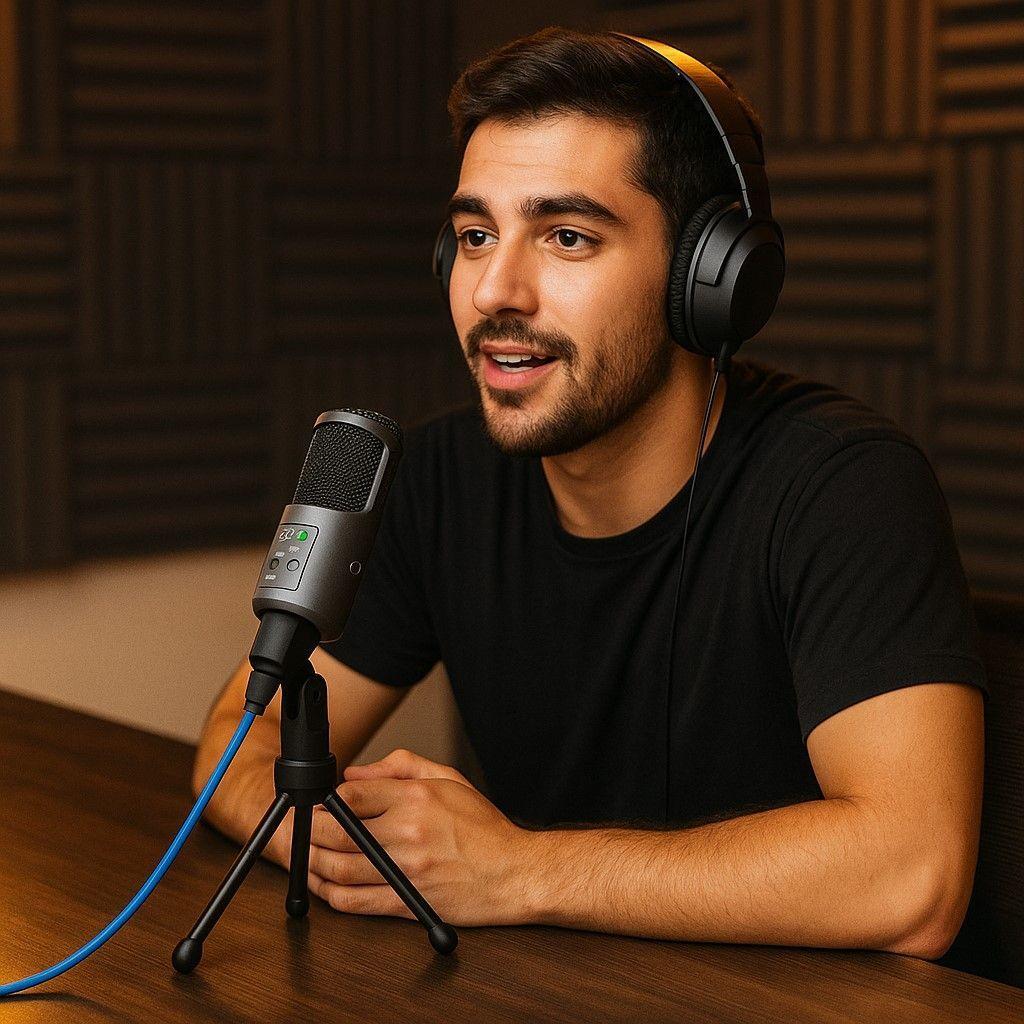 Micrófono Condensador USB Audiopro AP02030-3