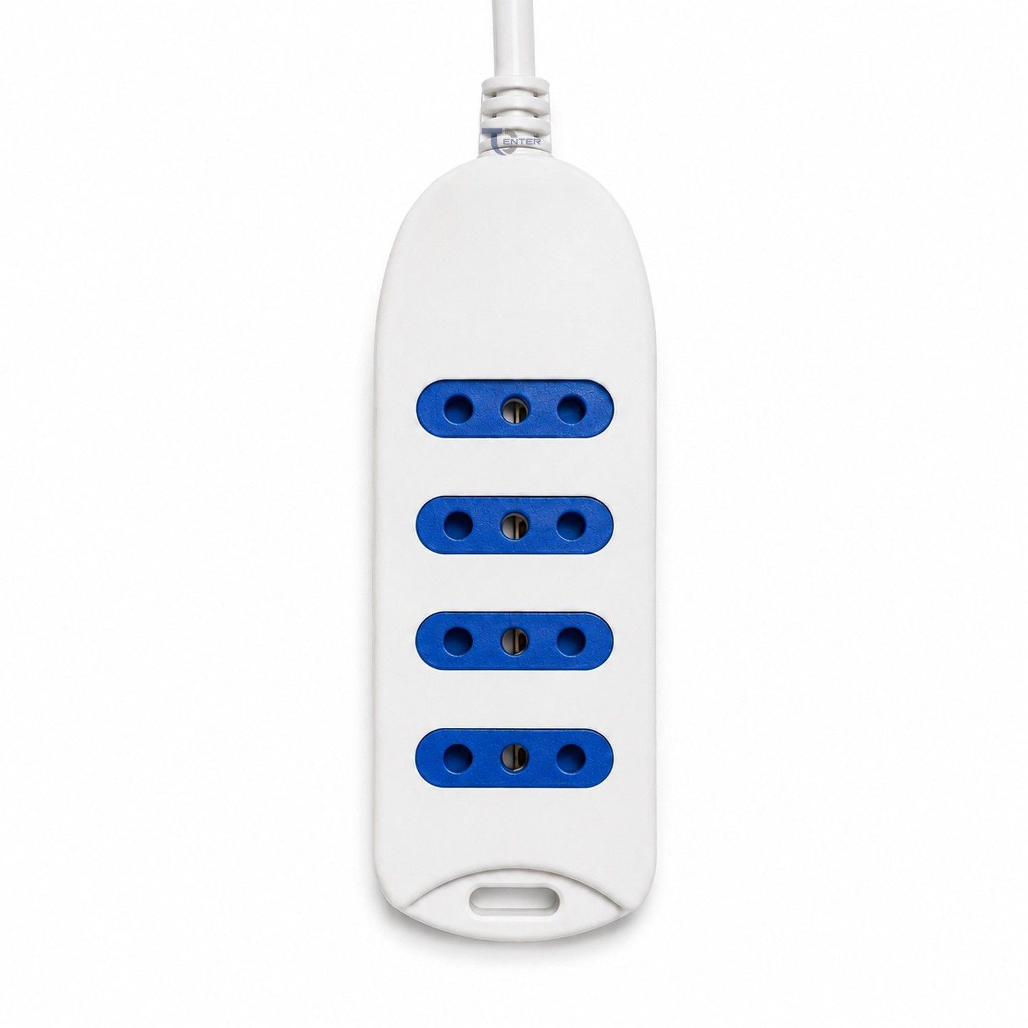 Alargador RAIMAX 5M 4 Tomas RM0061W Blanco-2