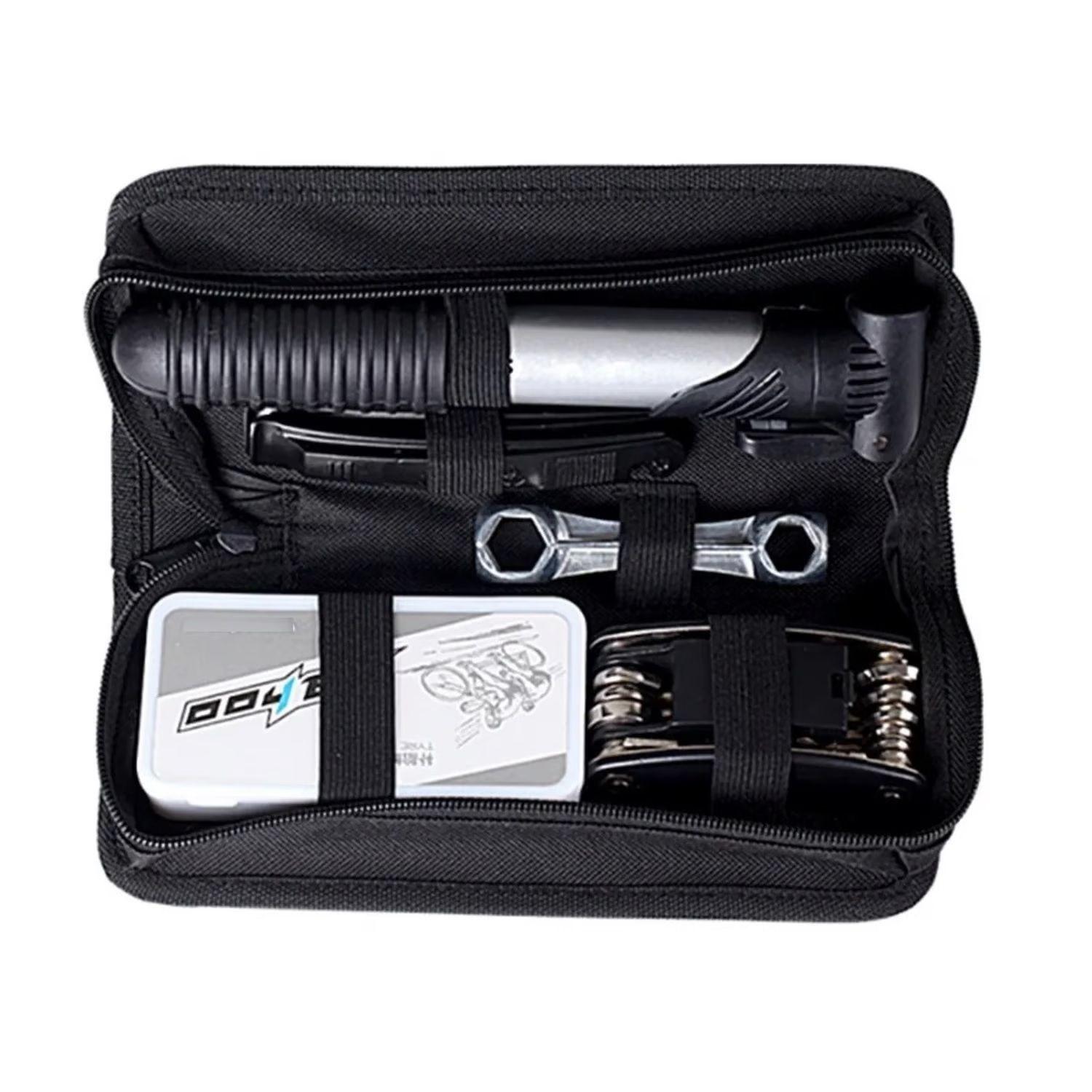 Kit Herramientas Bicicleta Completo Llave Y Parche 06031-3