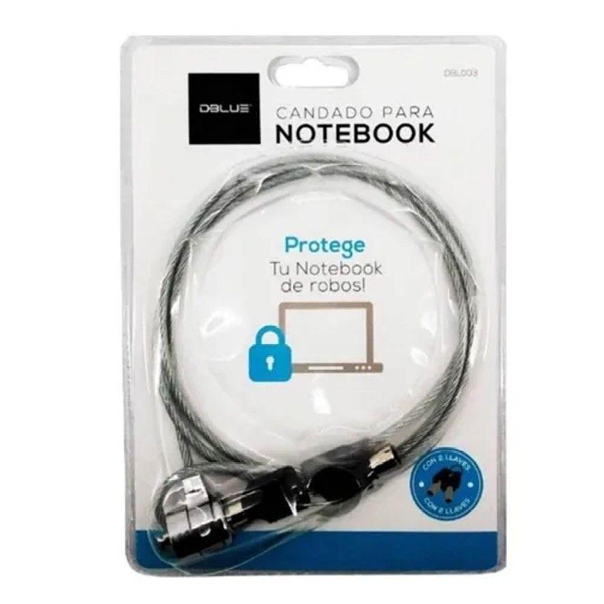Candado Seguridad Notebook Dblue Con Llave-4