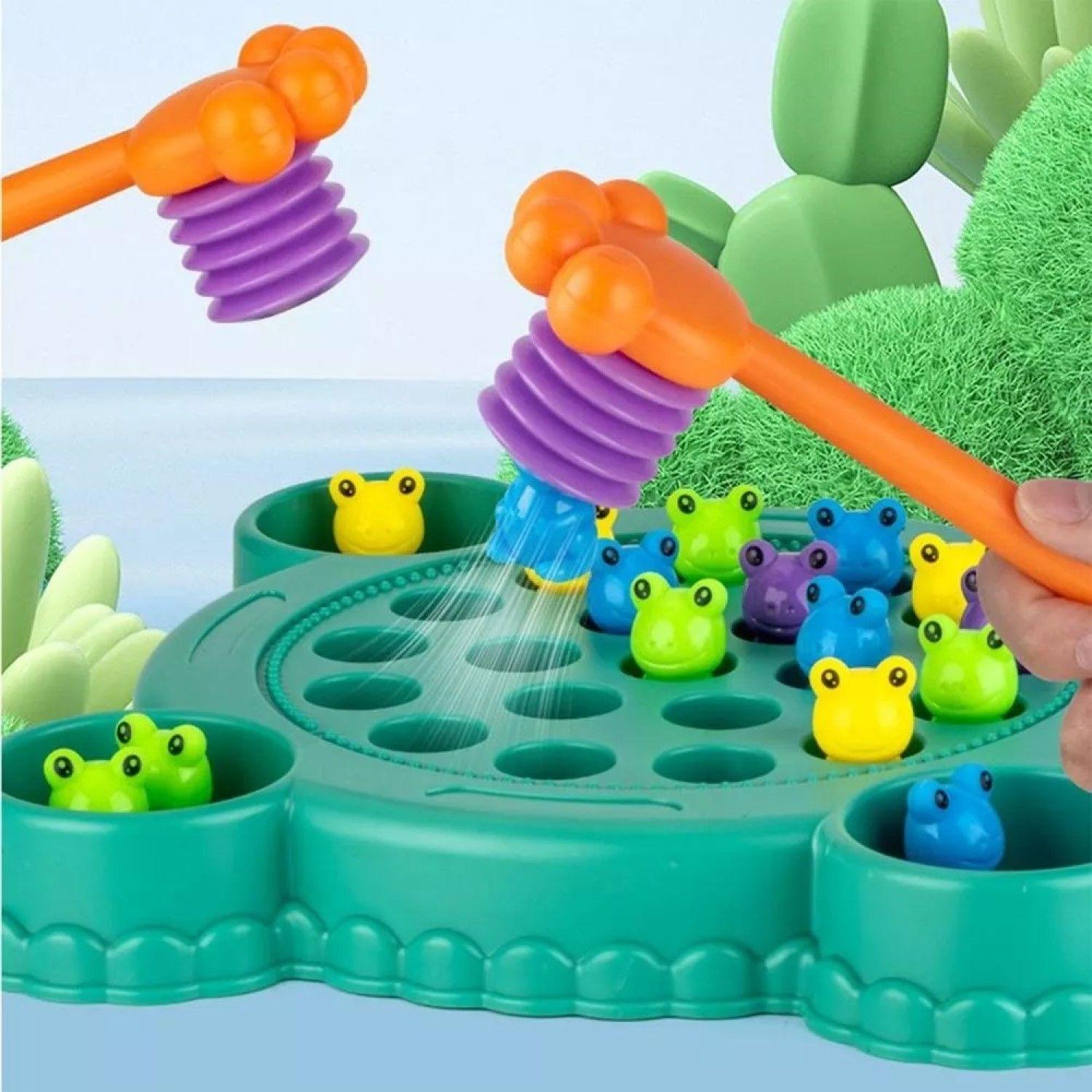 Juego De Mesa Interactivo Atrapa A Las Ranas 55499-3