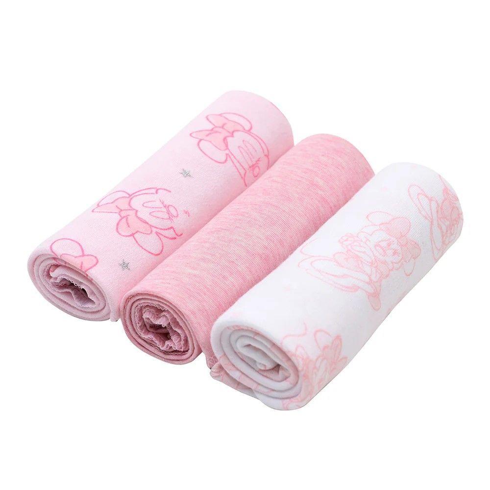 Pack 3 Tutos Suavecitos Rosado Minnie-2