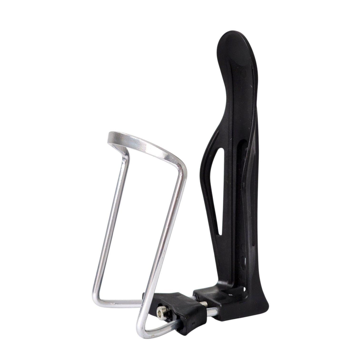 Soporte Porta Botella Ajustable para Bicicleta e18001 Plata-1