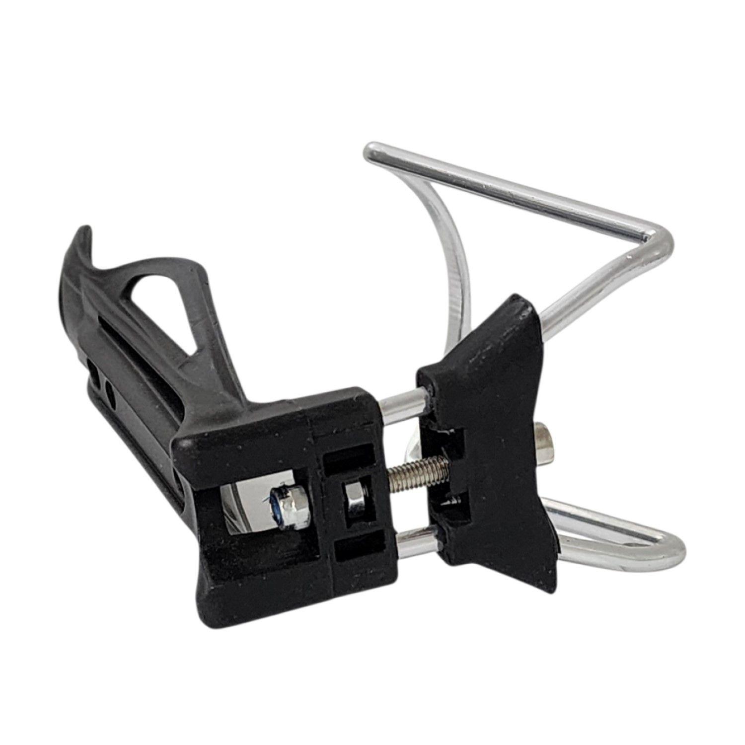 Soporte Porta Botella Ajustable para Bicicleta e18001 Plata-4