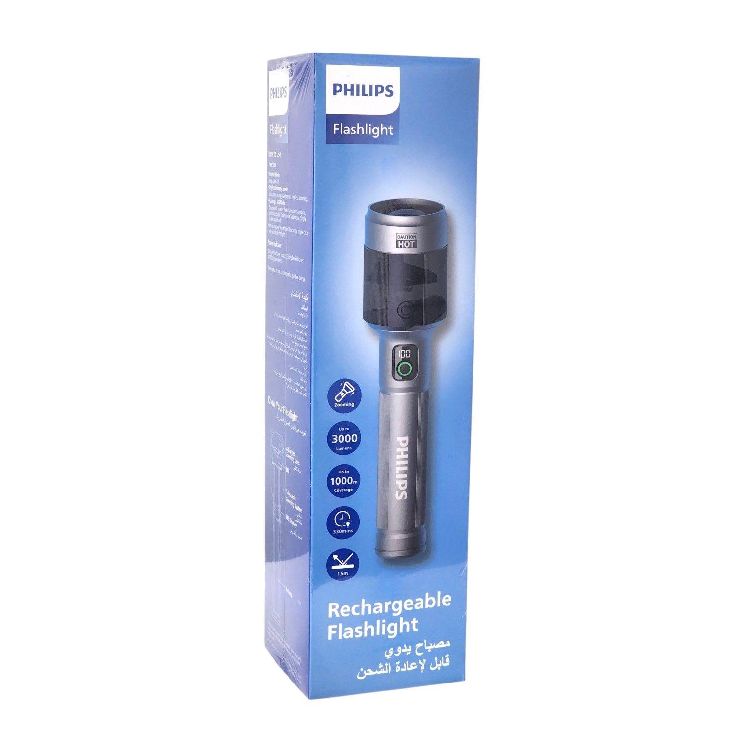 Linterna LED Recargable 3000lm 60W SFL5102 Philips-2
