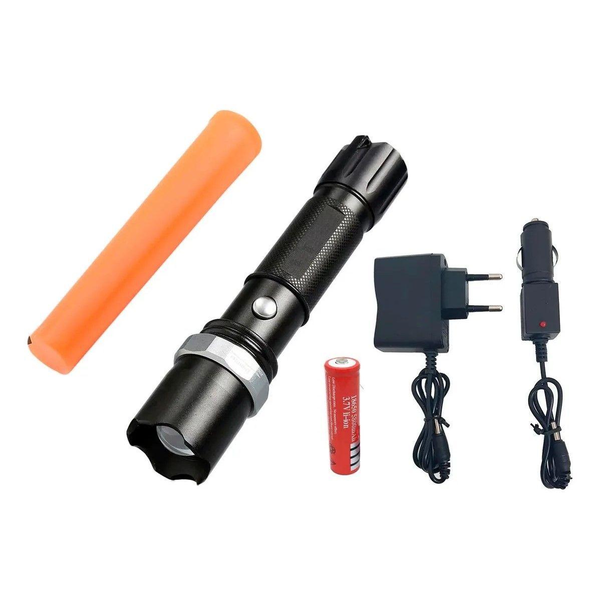 Linterna Led Cree Philco Multi-funcion Swat-4