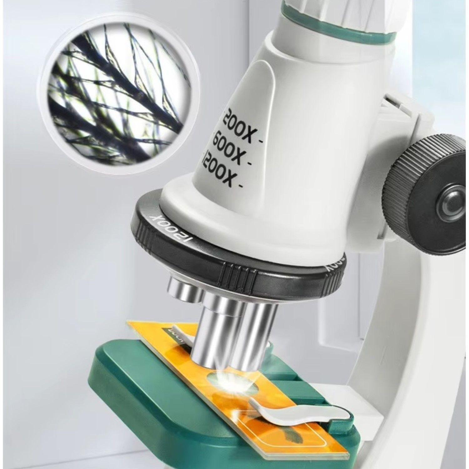 Microscopio Infantil Educativo Aumento 1200X 55277-2