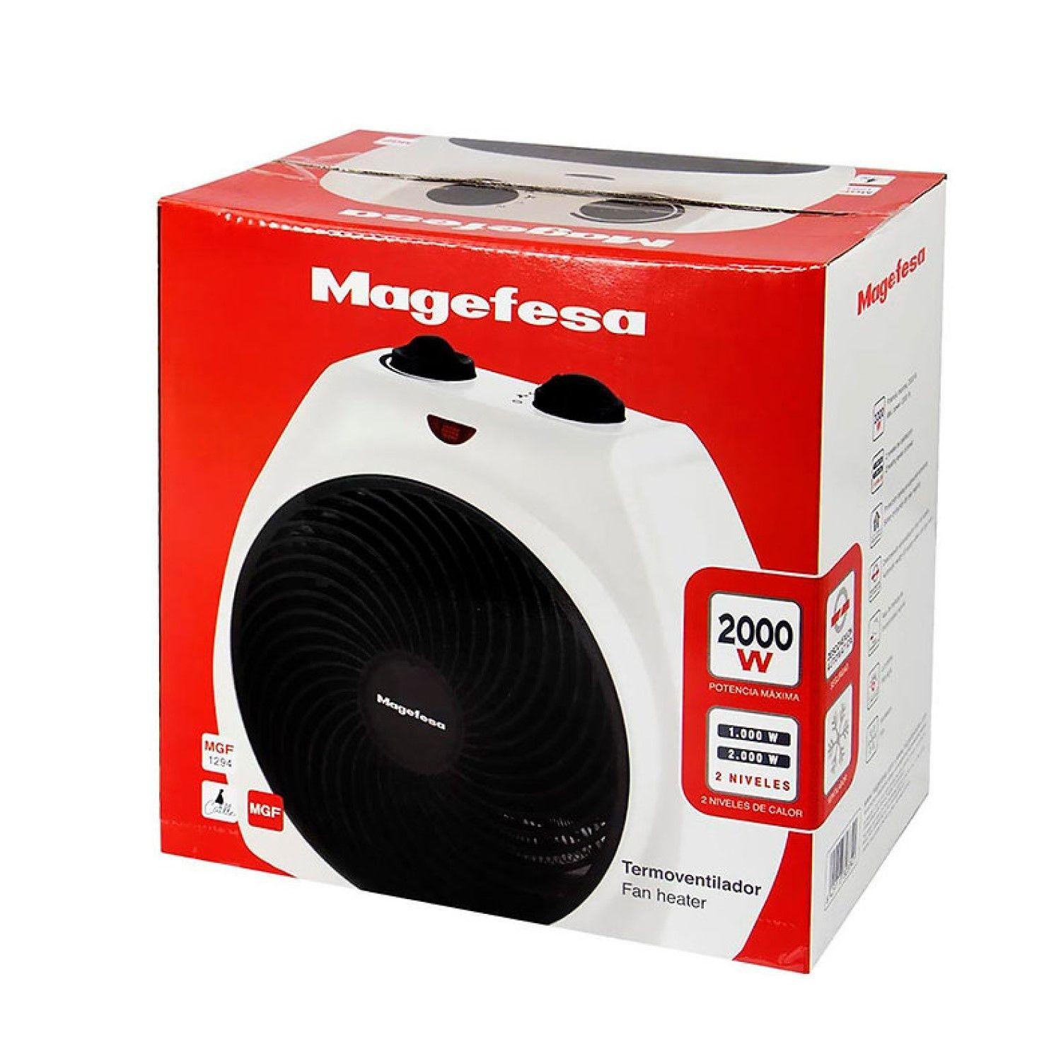 Termoventilador Caille Mgf1294 2000w Magefesa Blanco-4