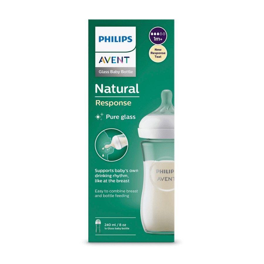 Mamadera Vidrio Natural 3.0 Avent 240Ml SCY933/01-5