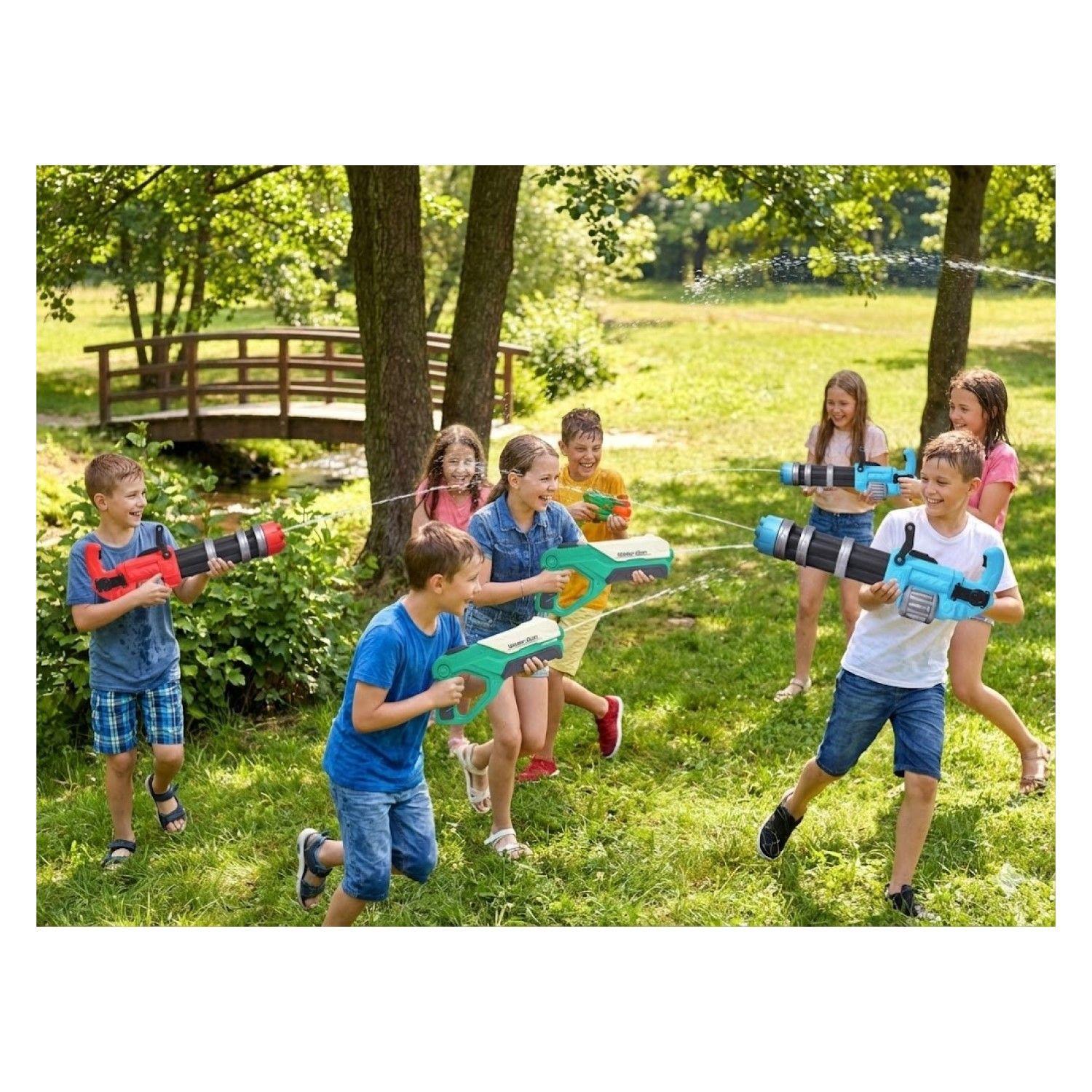 Pistola de Agua Motorizada Recargable Largo Alcance DBG1654-6