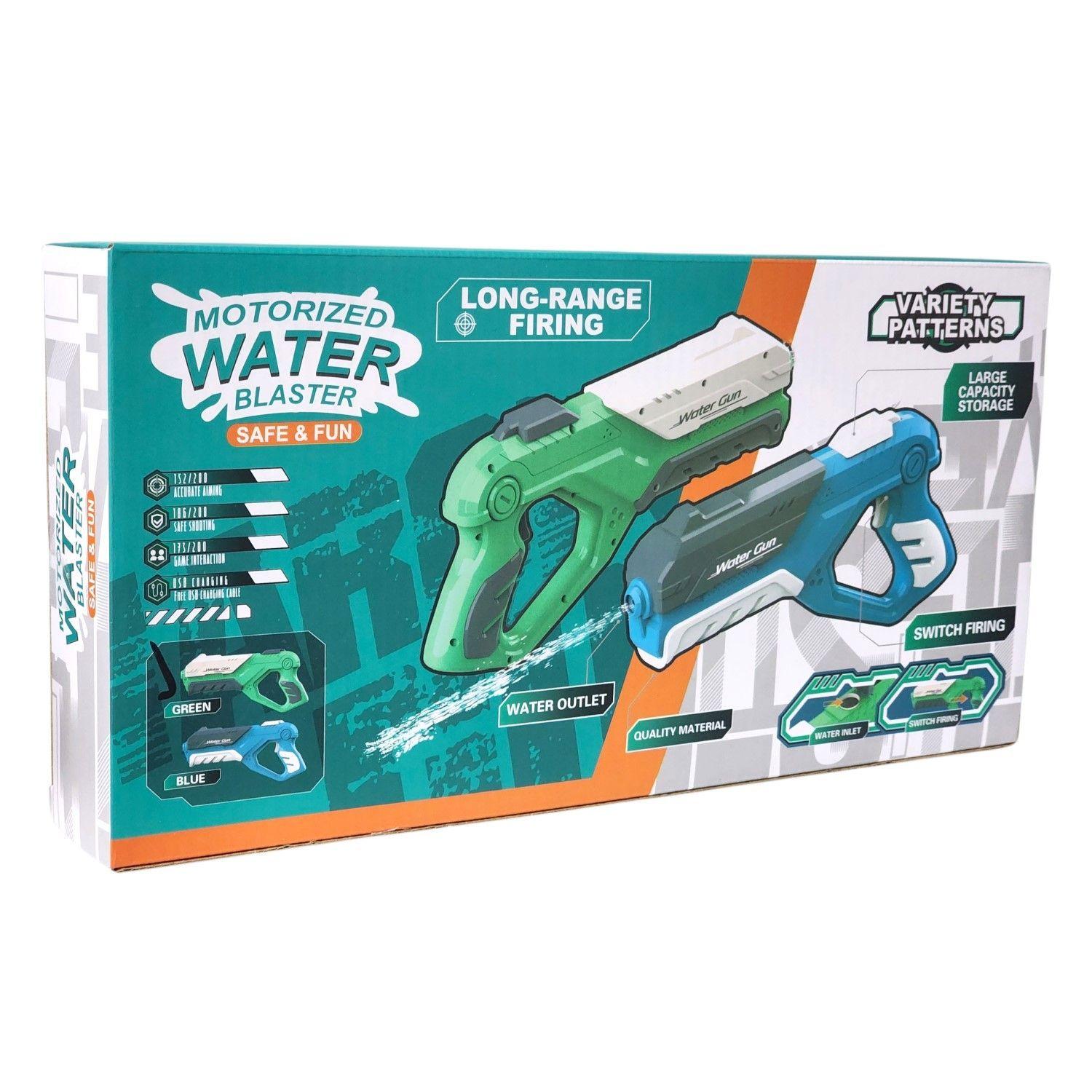 Pistola de Agua Motorizada Recargable Largo Alcance DBG1654-7