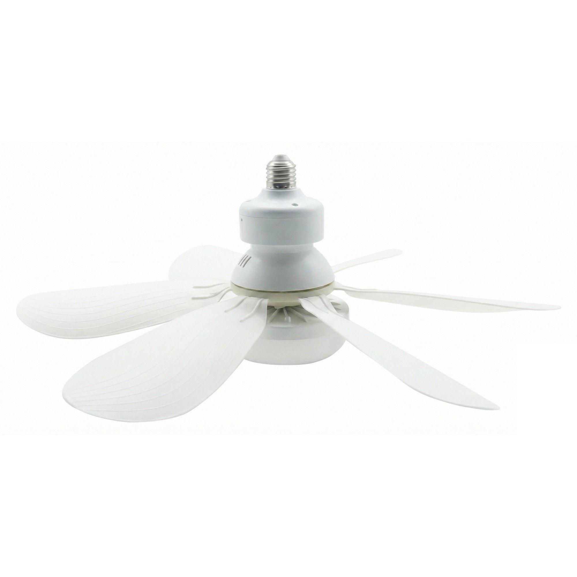 Lampara Con Ventilador LEDBY Macrotel e27 LB-VA60-1