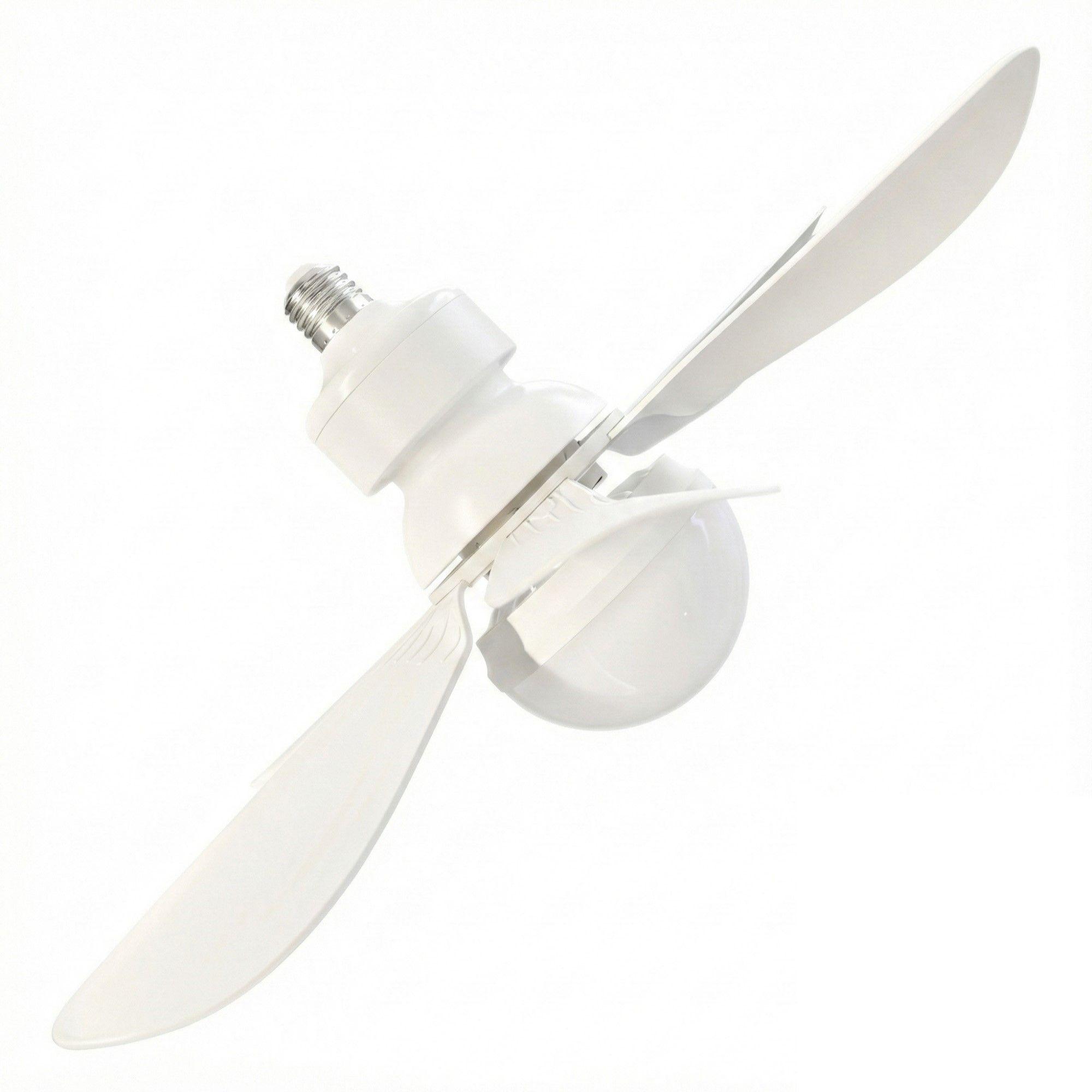 Lampara Con Ventilador LEDBY Macrotel e27 LB-VA60-2