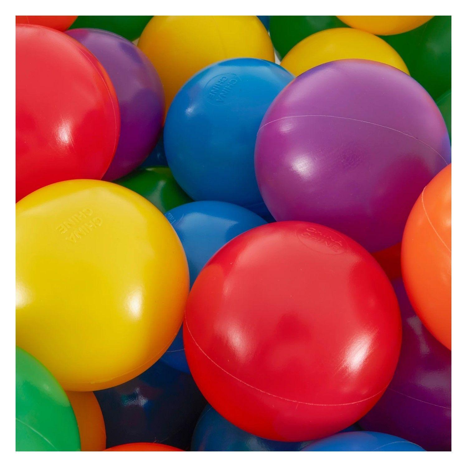 Set 100 pelotas de Plástico 6.5cm Multicolor Juguetes niños Intex-3