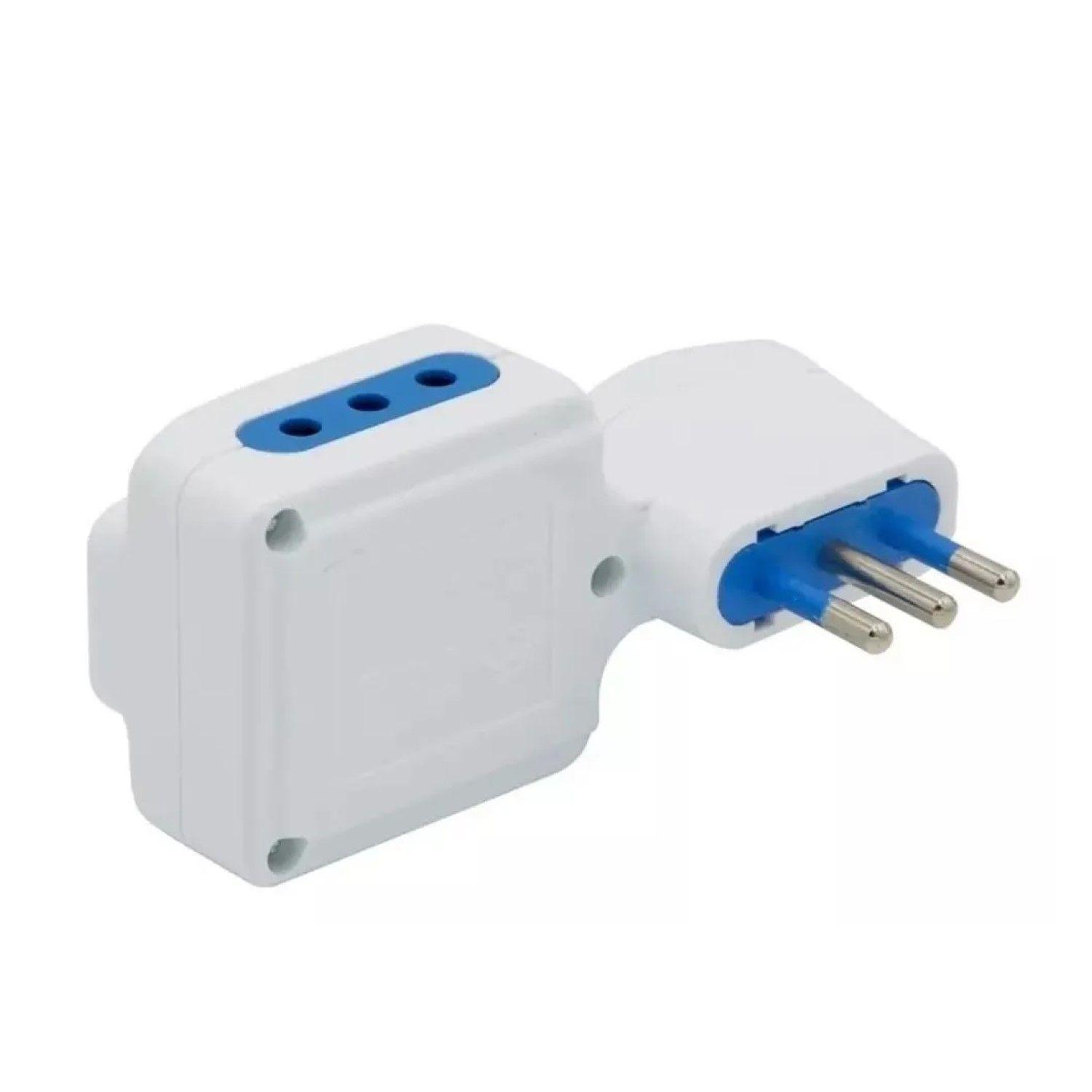 Enchufe Triple Philco 250V 10A con Switch 3 Tomas 78519-2