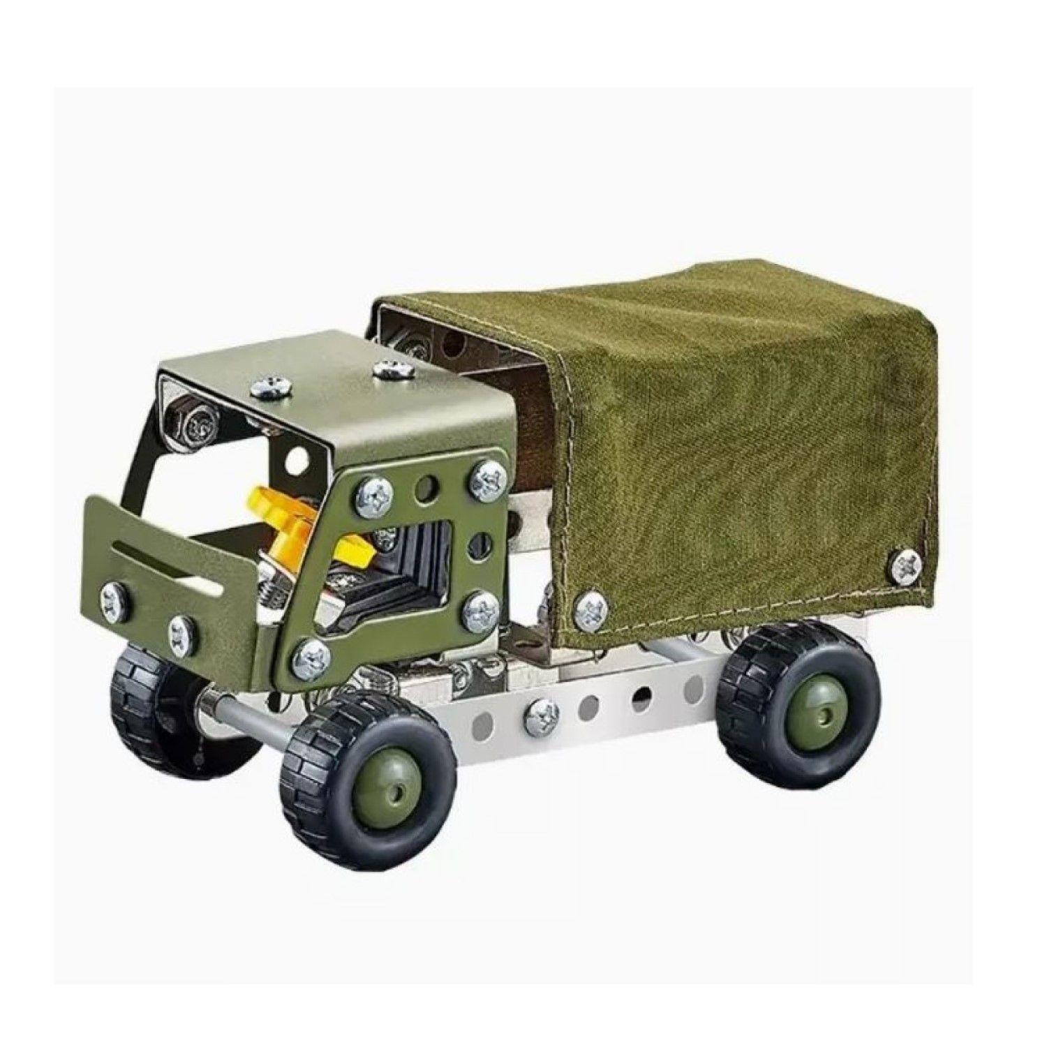 Set Construcción Armable Camión Militar 125pz 55617-0