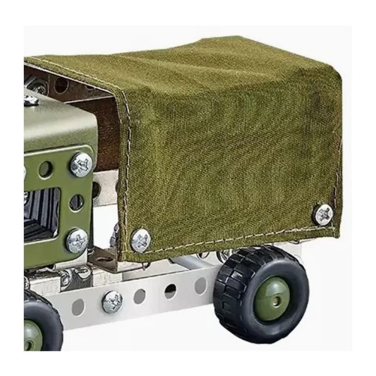Set Construcción Armable Camión Militar 125pz 55617-4