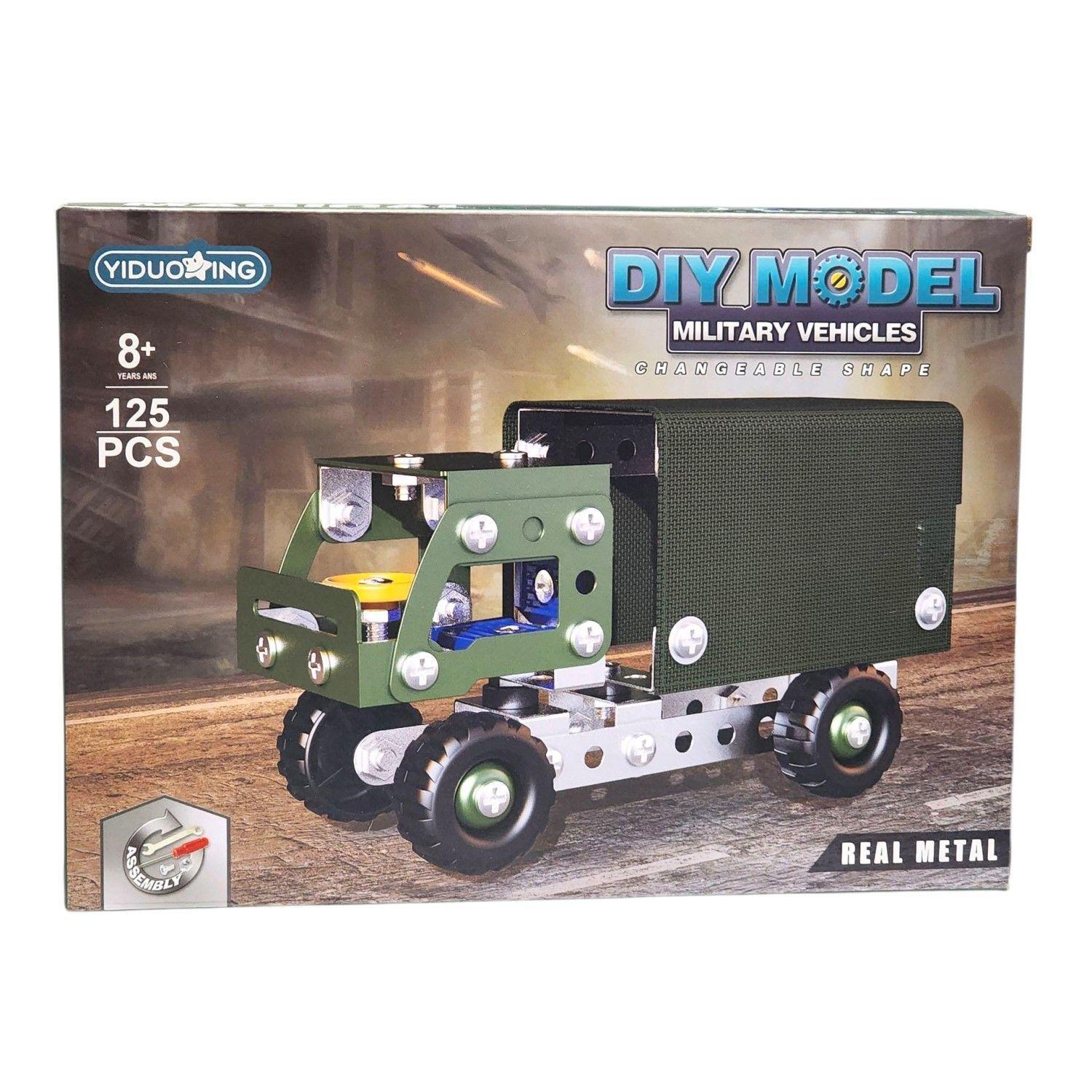 Set Construcción Armable Camión Militar 125pz 55617-5