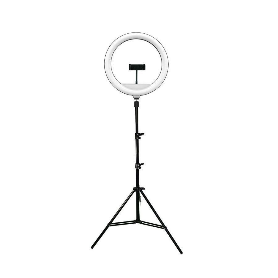 Aro De Luz Led 26cm Con Tripode Fujitel-2