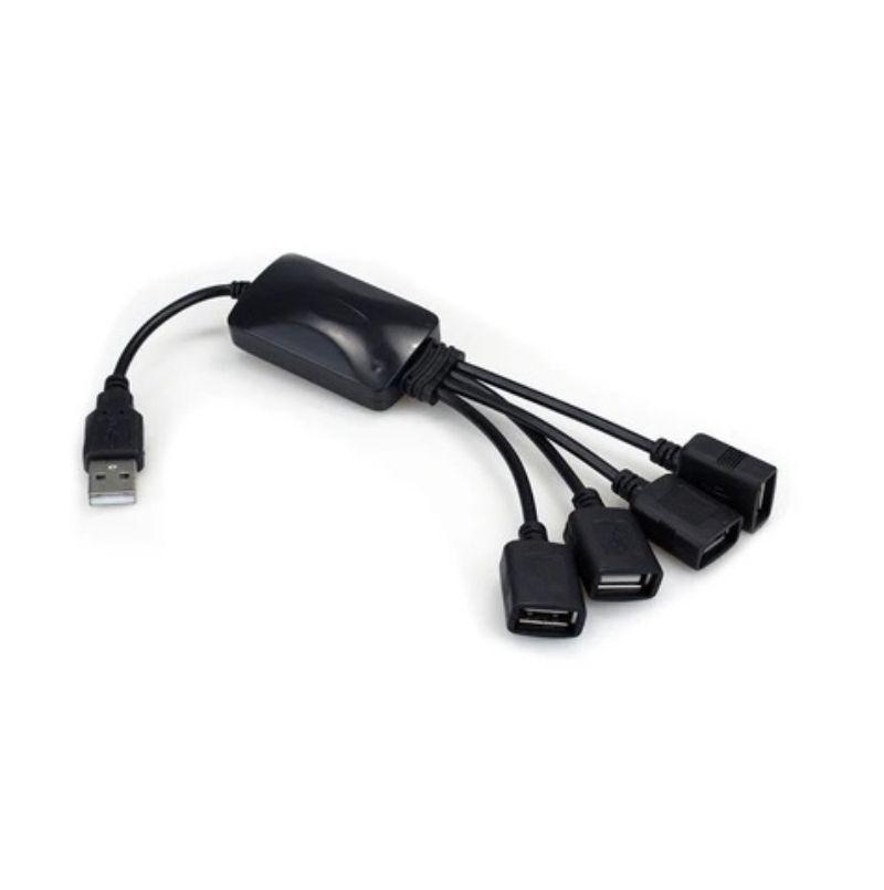 HUB 4 Puertos USB 2.0 Pulpo XTECH XTC-320-0
