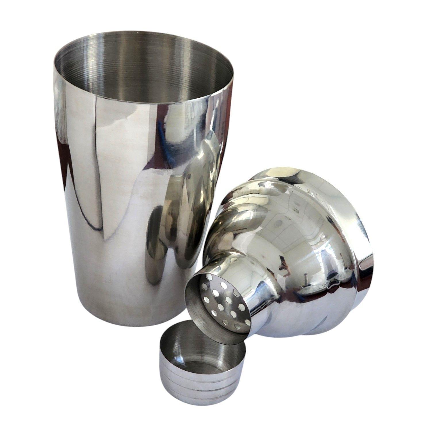 Coctelera Acero Inoxidable 500 Ml Filtro Tapa Baja 14245-2